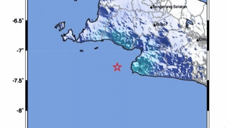 Bayah Banten Diguncang Gempa M4,4, Getaran Terasa di Sejumlah Wilayah Sukabumi