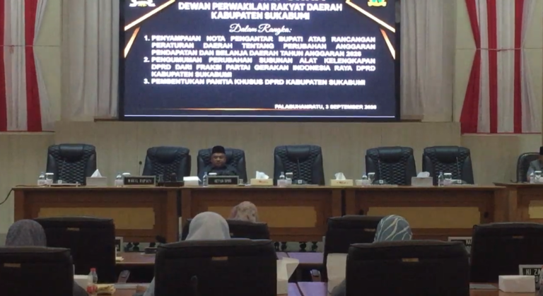 Perubahan APBD 2026, DPRD Sukabumi Ingatkan Pemkab Agar Tambahan Anggaran Tak Keluar dari Prioritas